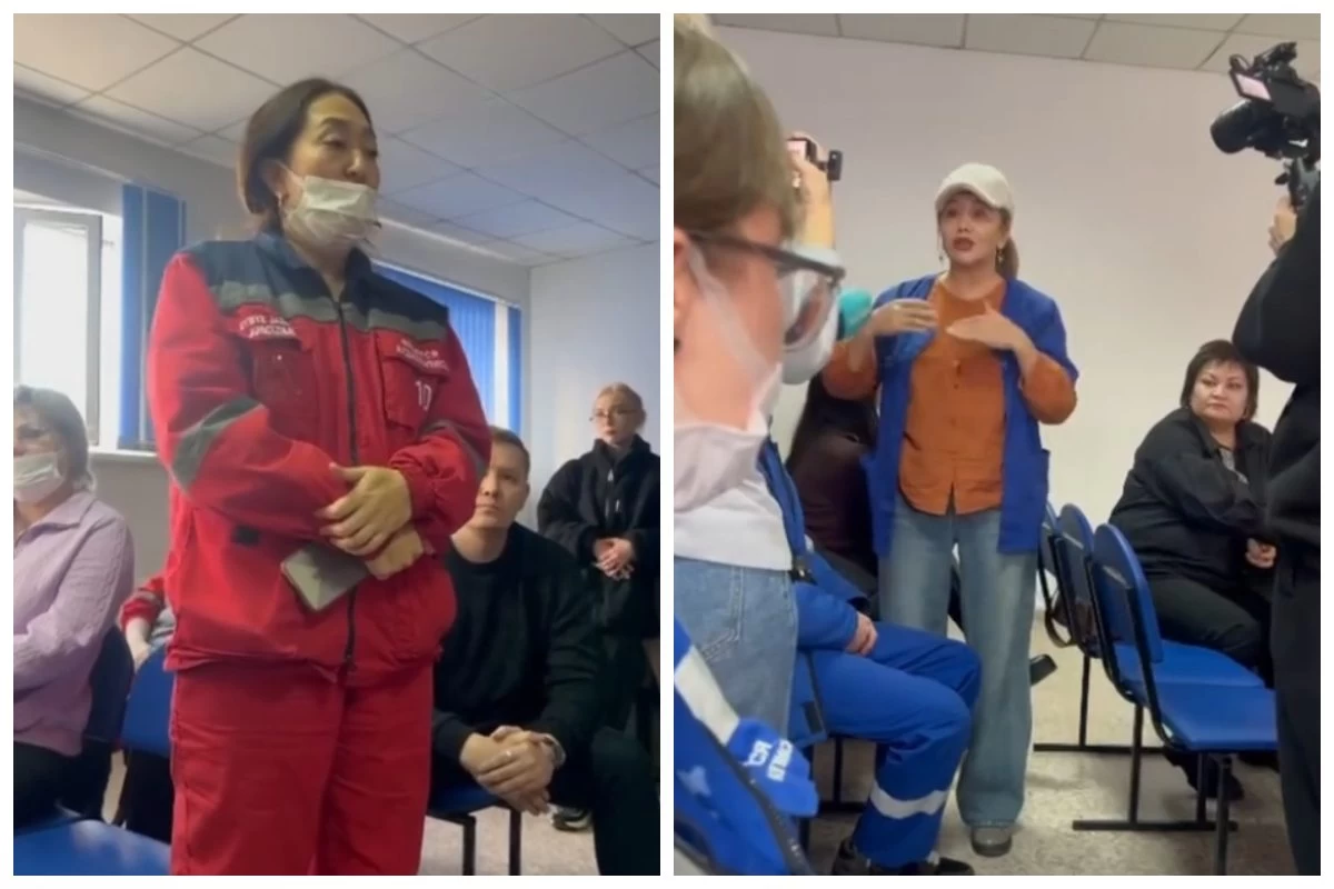 "Қауіпті ортада жүрудің құны бар-жоғы 160 мың теңге": Қазақстандық жедел жәрдем қызметкерлері жаппай бас көтерді