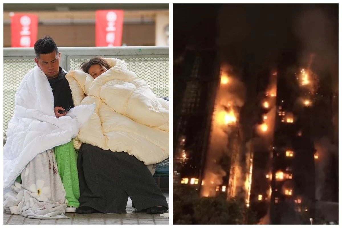 Гонконгтағы өрт: Қаза тапқандардың саны 44-ке жетті