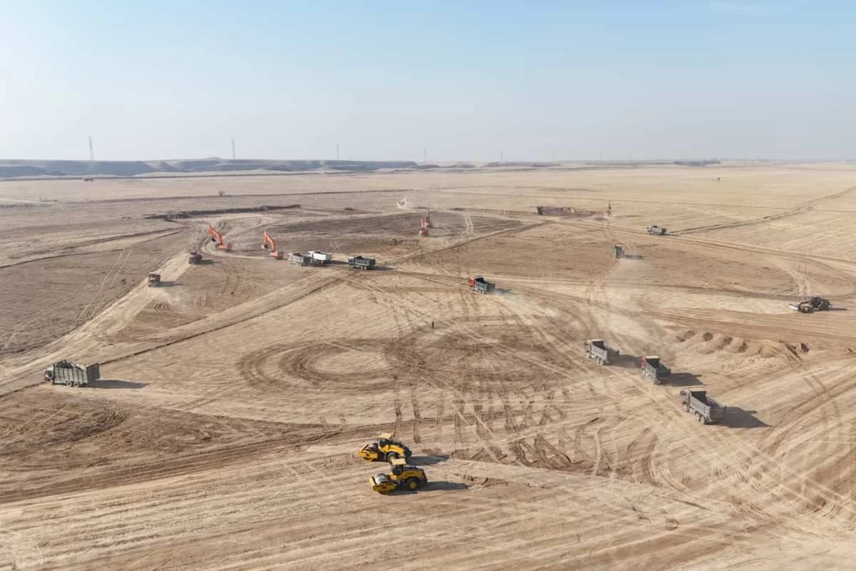 В Шымкент началось строительство крупного тепличного комплекса