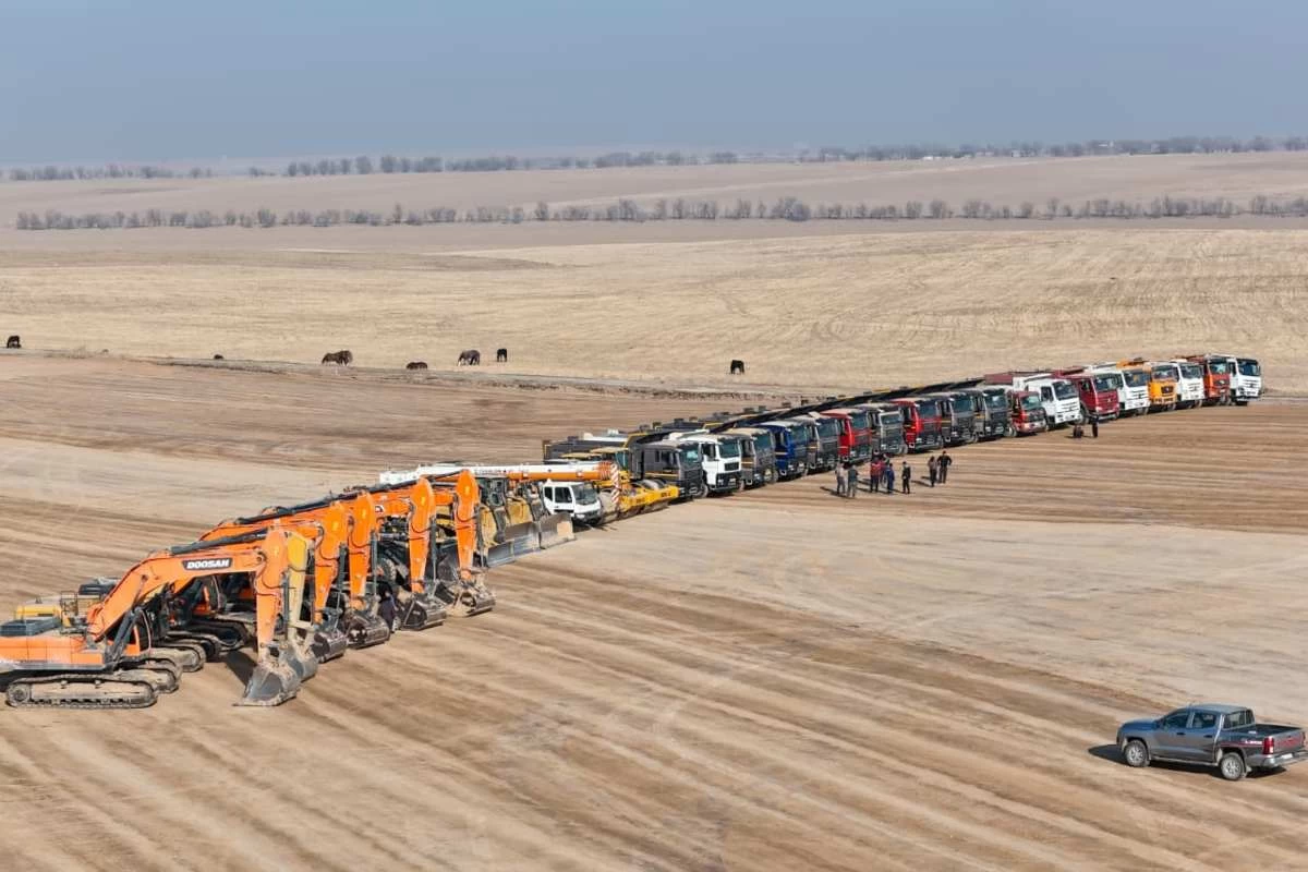 В Шымкент началось строительство крупного тепличного комплекса