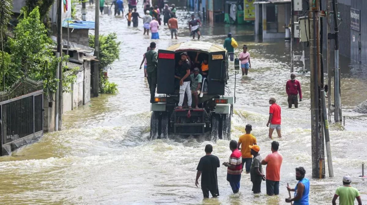 шри ланка су тасқыны