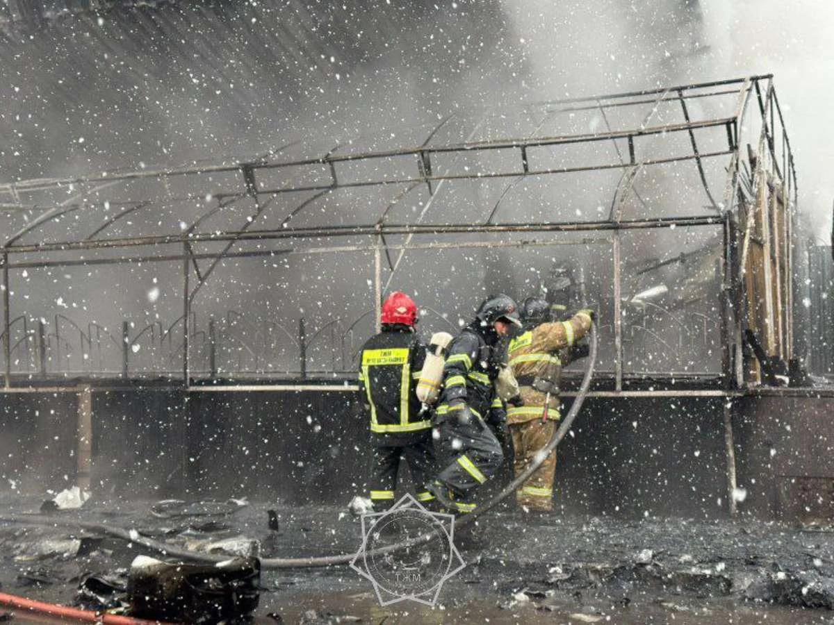 Астанада Cinema City кинотеатры өртке оранды