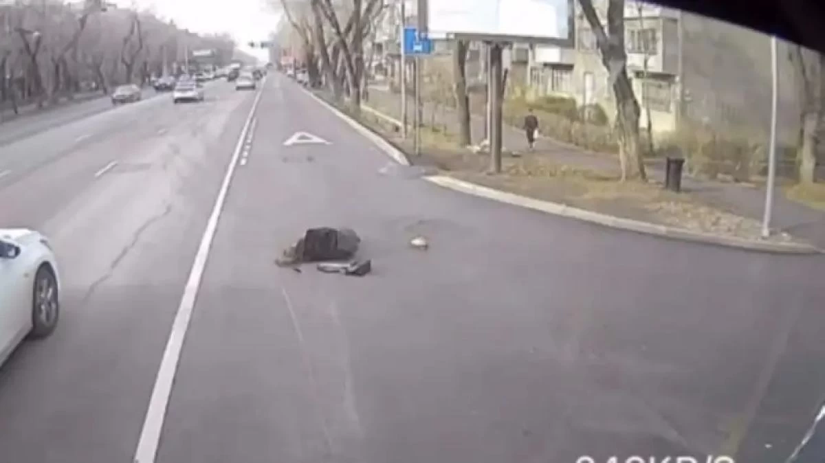 автобус қағып кетті