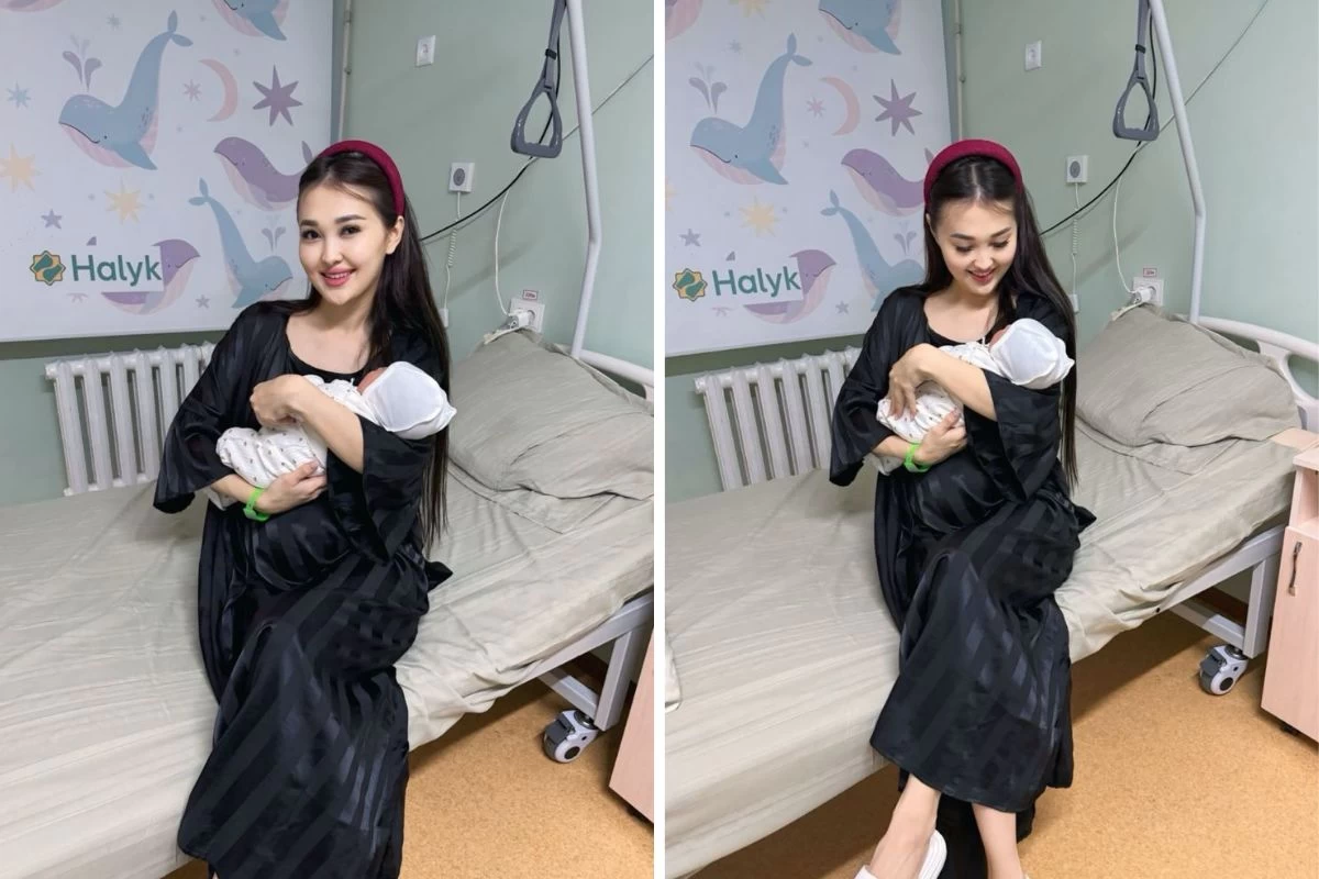 Салтанат Аманқосова ұлды болды