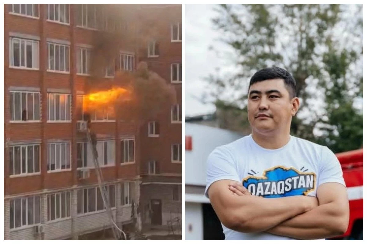 жарылыста аман қалған оралдық өрт сөндіруші