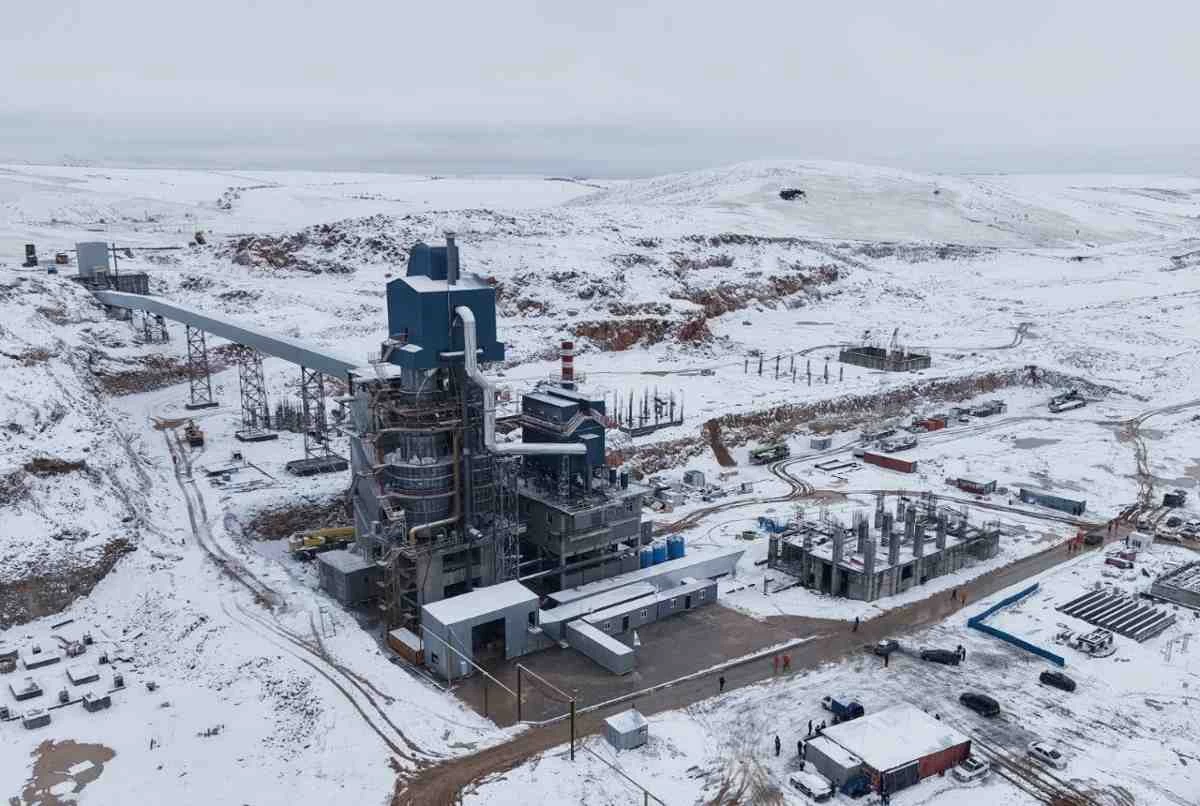 В Туркестанской области открыт завод по производству извести, соответствующий современным требованиям