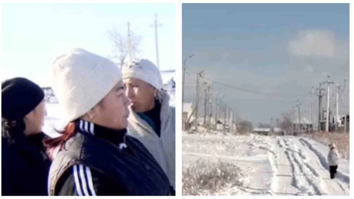 Алматы маңындағы ауылдарда тұрғындар жарықсыз отыр