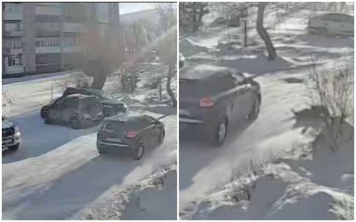 Риддерде такси жүргізушісі аулада баланы қағып, жарақаты жоқ екенін көрген соң оқиға орнынан кетіп қалған