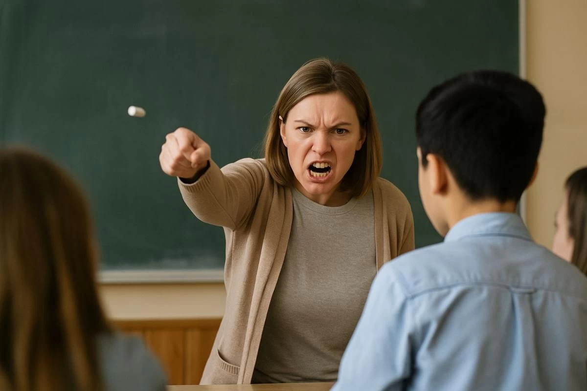 Мұғалім оқушыға бор лақтырған – Алматыдағы мектептердің бірінде дау шықты