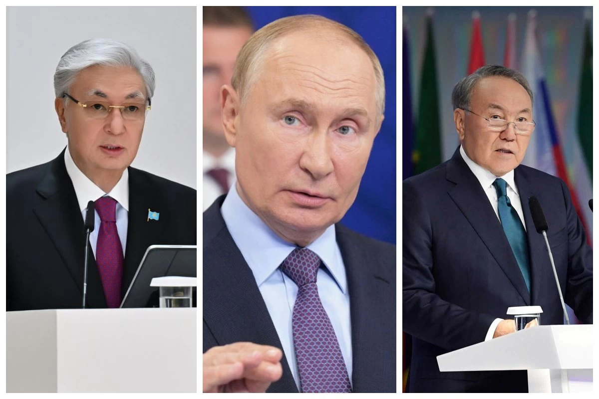 Путин Тоқаев пен Назарбаевты Жаңа жылмен құттықтады 