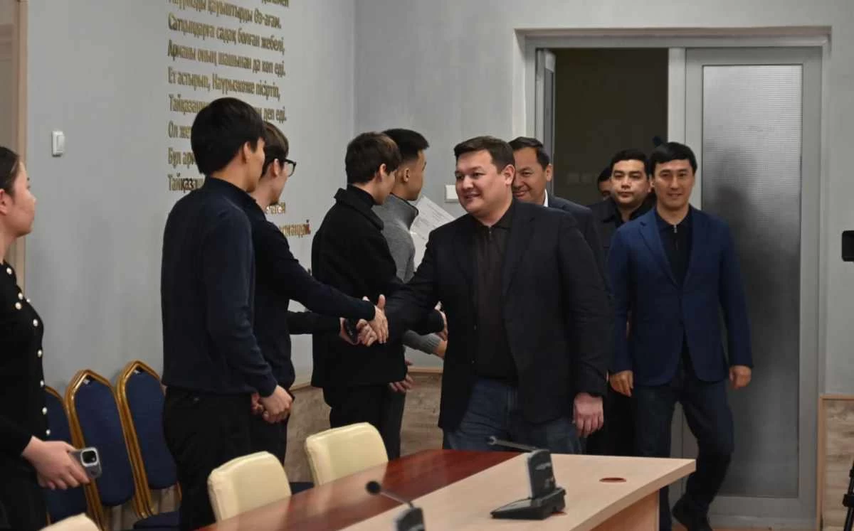 Шымкентте білім алып жатқан маңғыстаулық студенттермен кездесу өтті