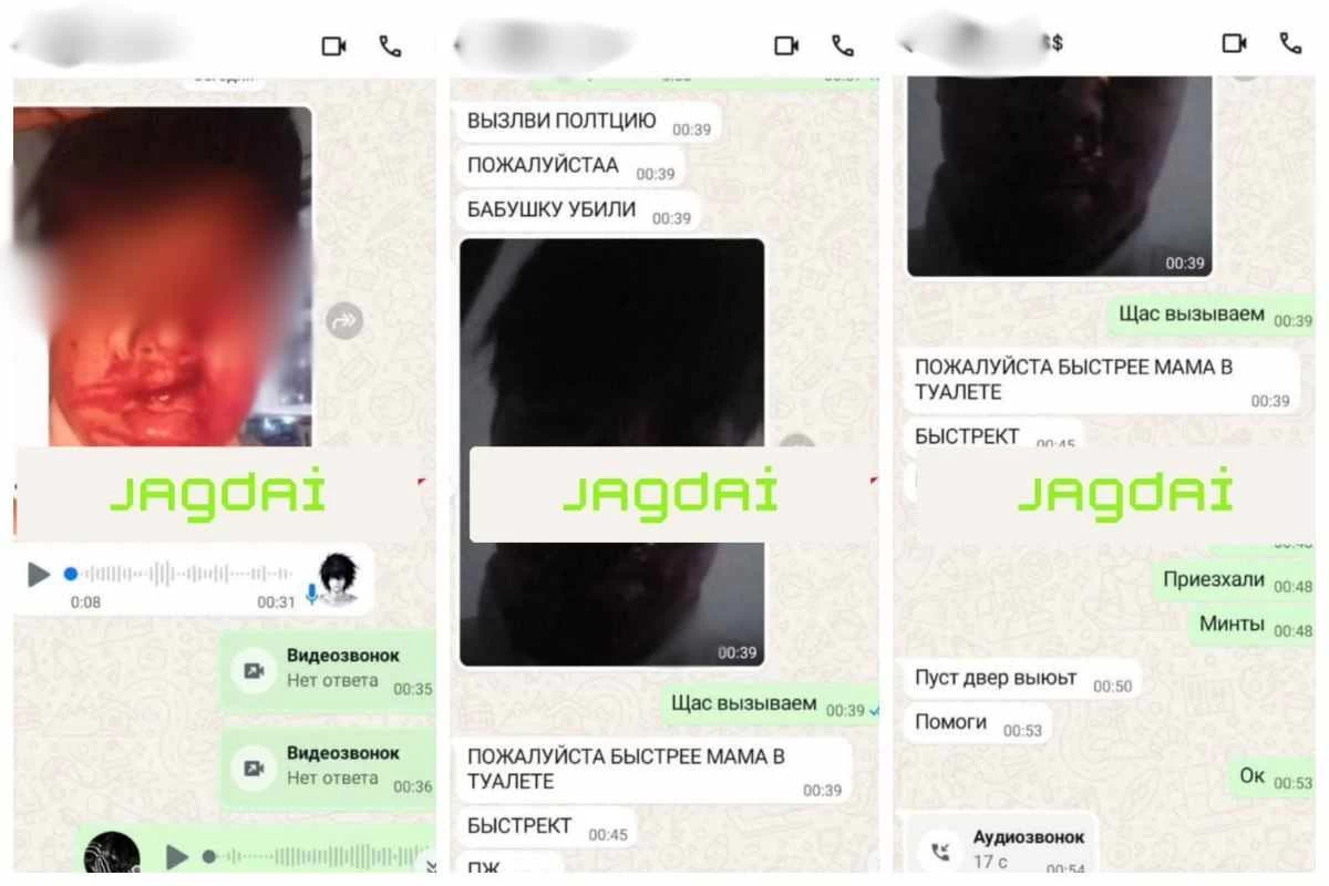 әжесі мен анасын пышақтап кеткен