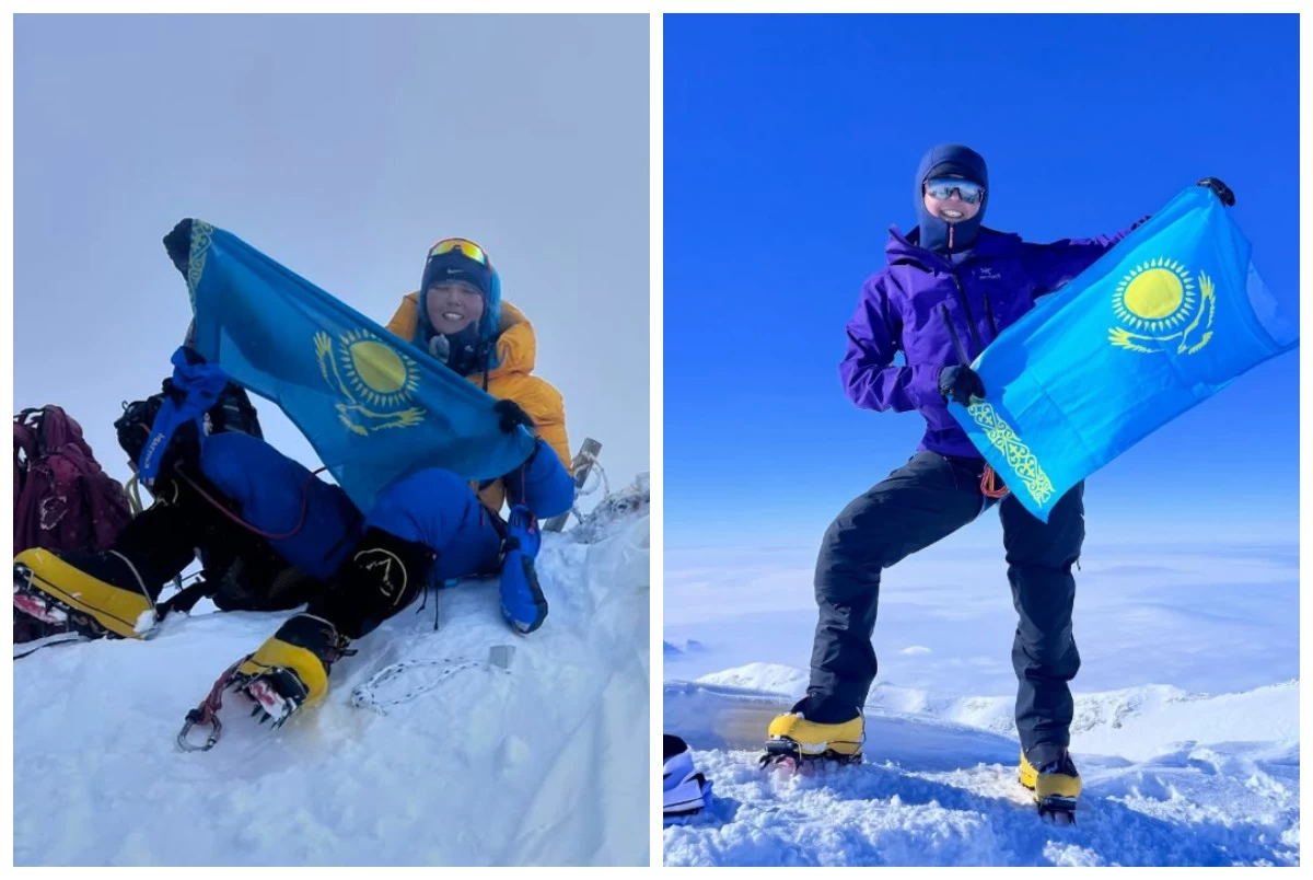 қазақстандық қыз әлемнің жеті биік шыңын бағындырды