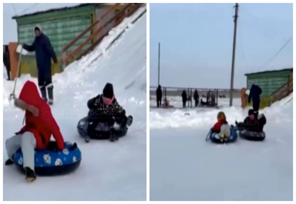 Ақтөбеде сырғанақтан 8 жастағы қыз бұғанасын сындырды