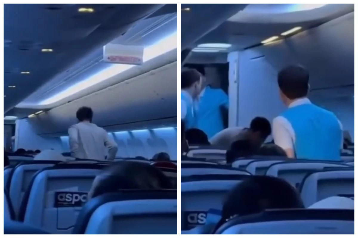 Қарағандылық студент ұшақта жолаушының өмірін құтқарып қалды