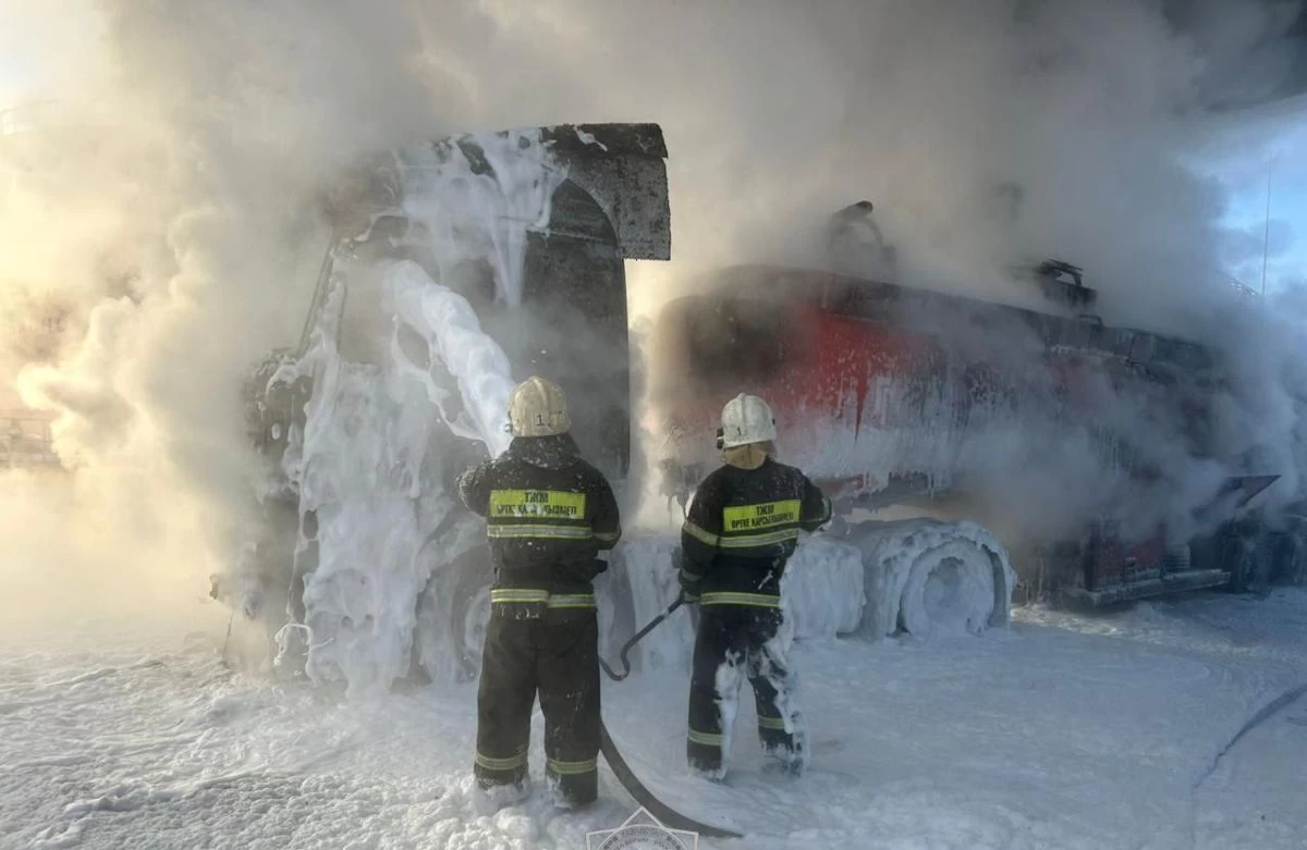 бензовоз өртенді