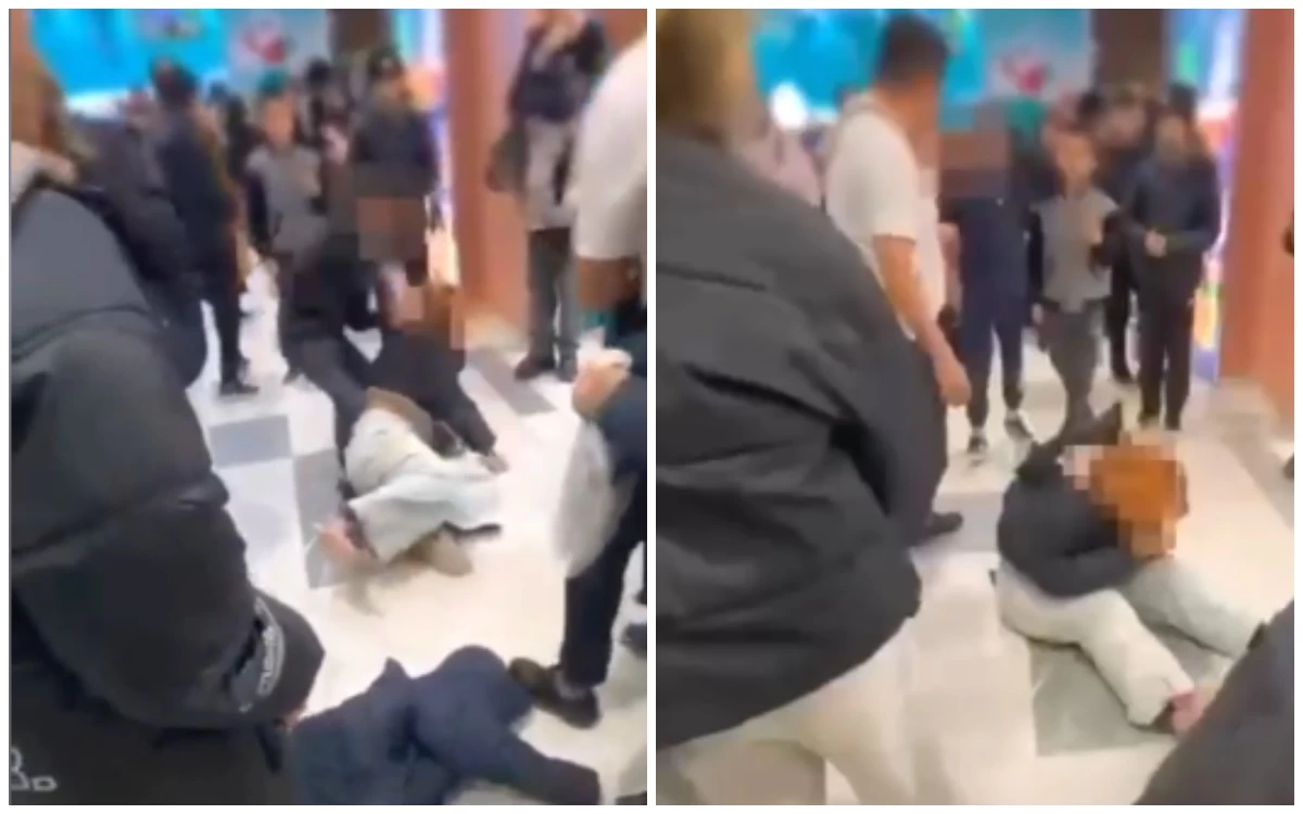 Ақтаудағы сауда орталығында жасөспірім қызды соққыға жыққан