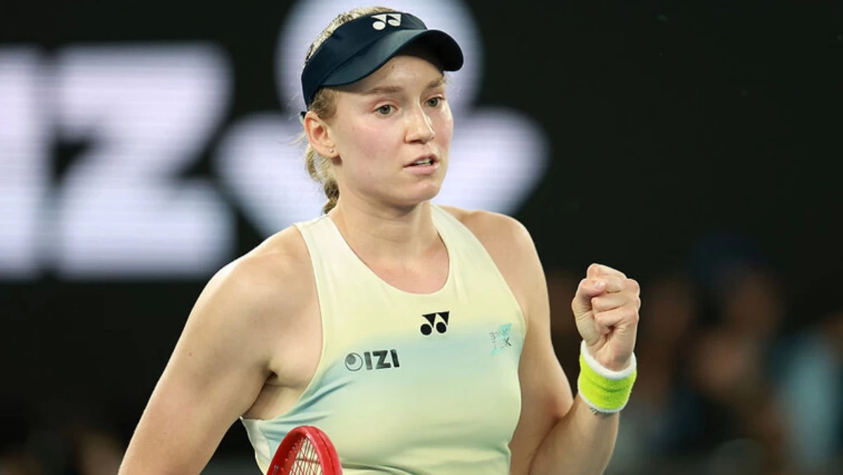 Елена Рыбакина Australian Open турнирінде ақтық финалға шықты