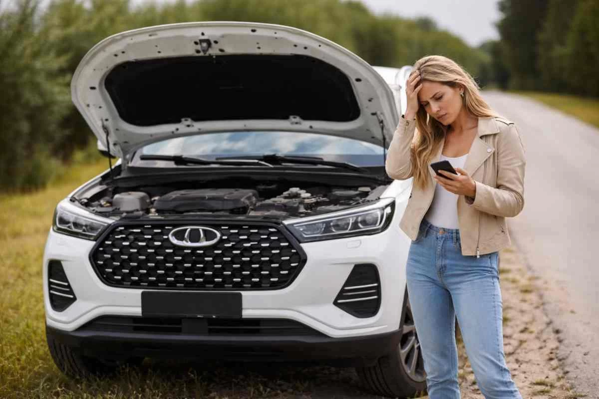 көлігі сынған