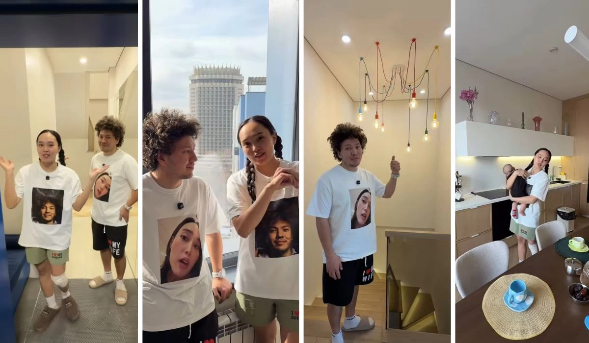 Айжұлдыз Адайбекова жаңа баспанасын көрсетті