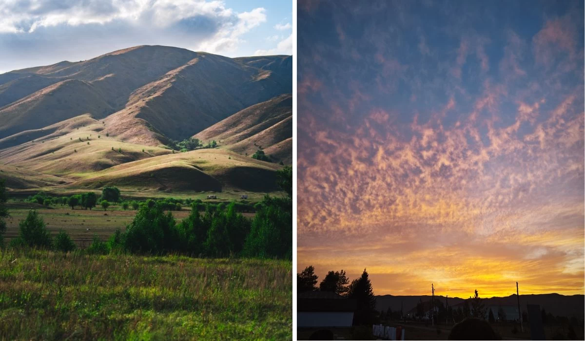 Гауһар Әубәкірова отбасымен