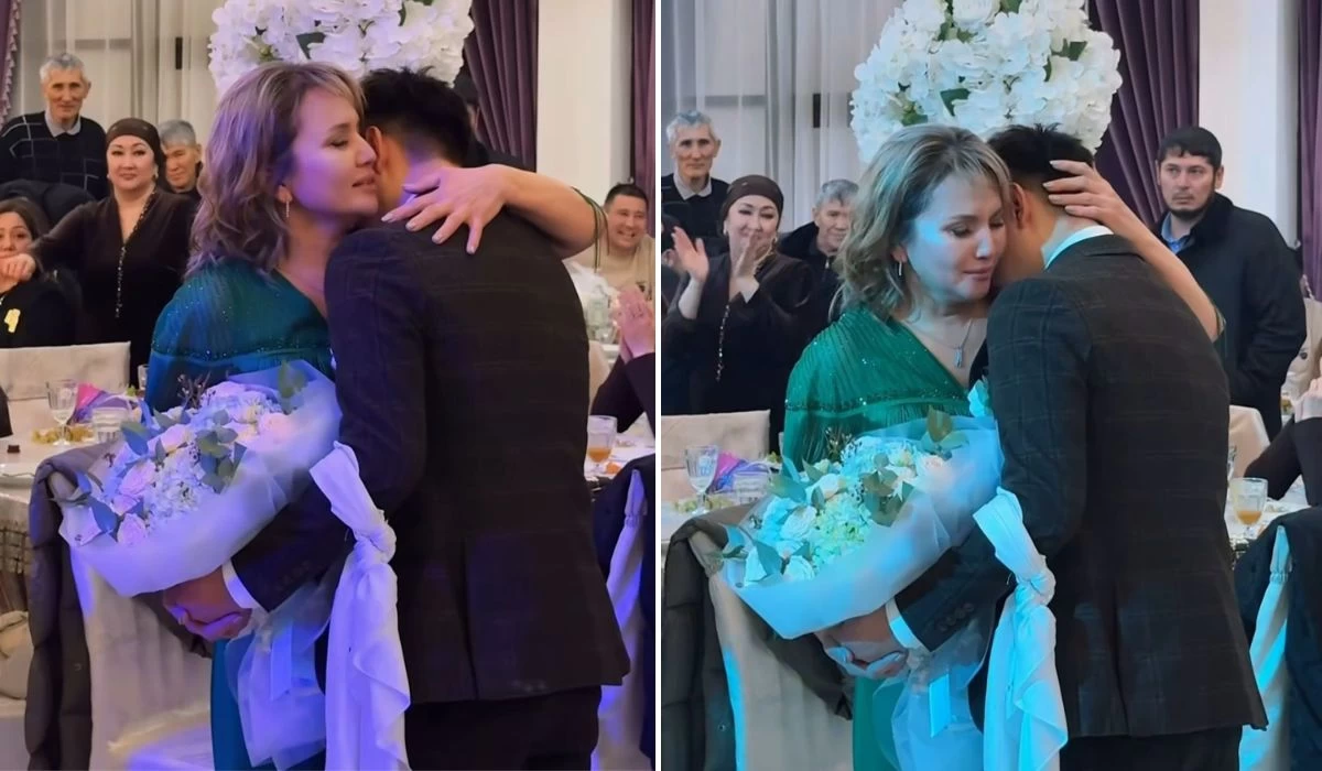 Тойда жылаған күйеужігіт қызу талқыға түсті