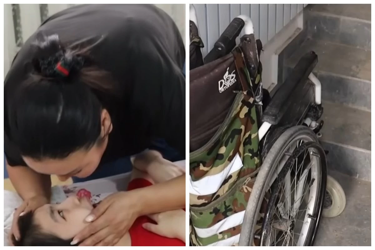 Қызылордада мүгедектігі бар бала тәрбиелеп отырған жалғызбасты ана үйіне кіре алмай отыр