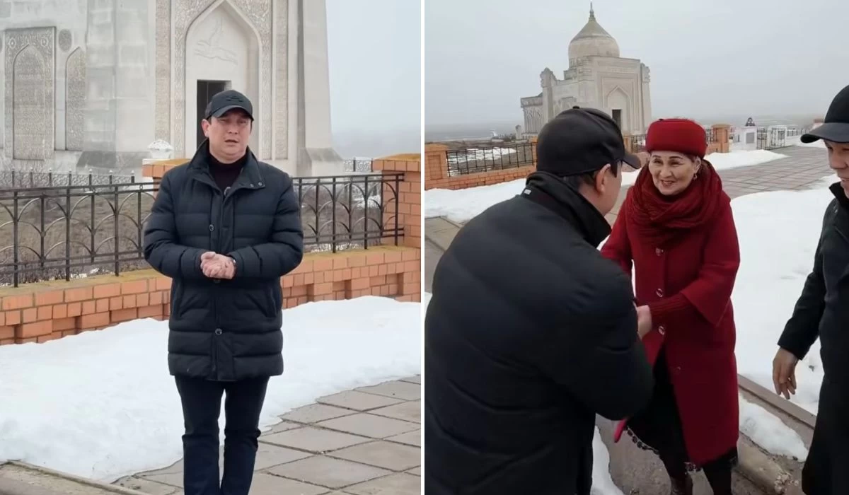 Қайрат Әділгерей Құрманғазының басына барып кешірім сұрады