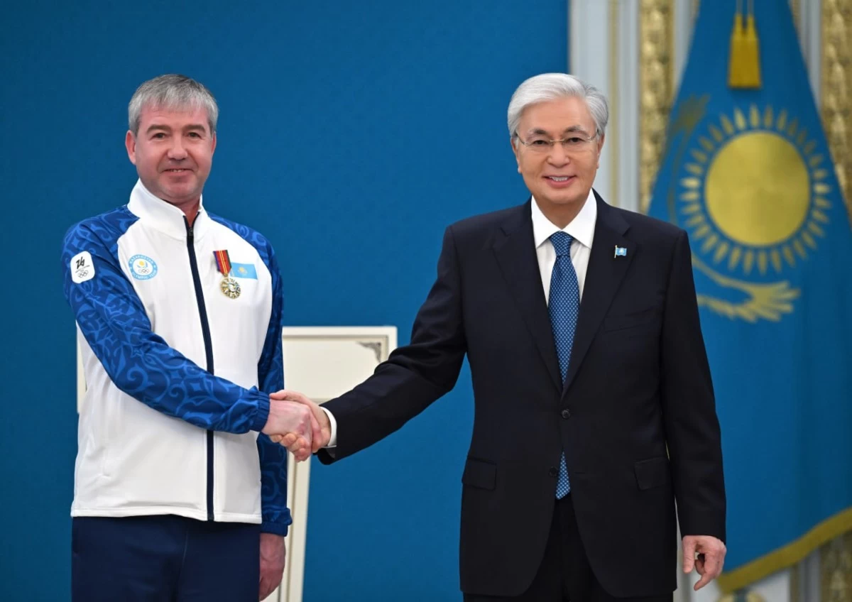 Тоқаев Олимпиада чемпионы Михаил Шайдоровты марапаттады
