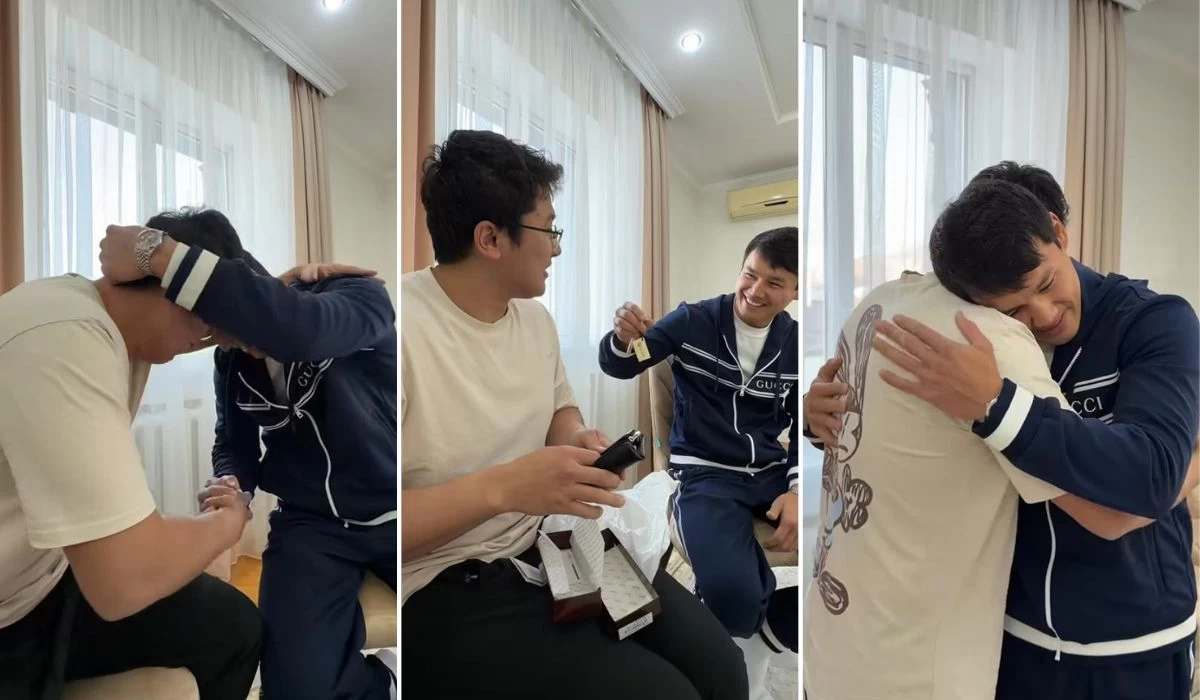 Еркебұлан Тоқтар інісіне пәтер сыйлады