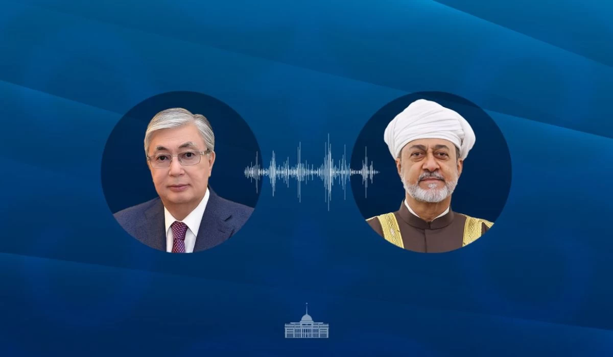 Тоқаев Оман Сұлтанымен сөйлесті