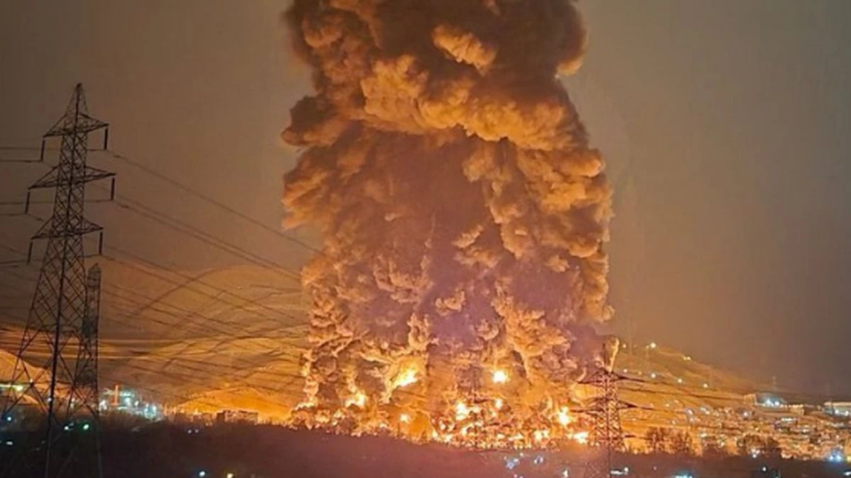 иран нефтебаза