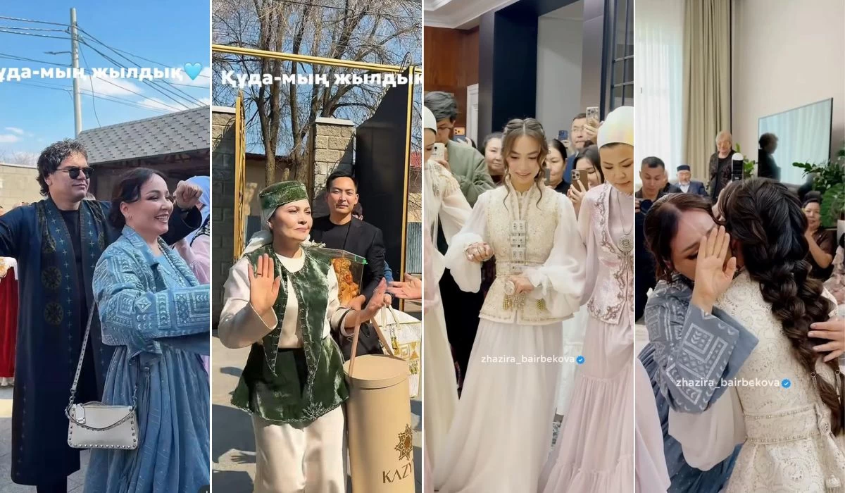Жазира мен Жанболат келін түсірді