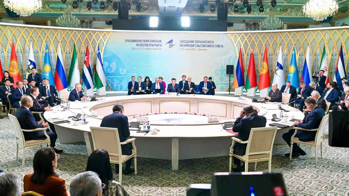Олжас Бектенов Еуразиялық үкіметаралық кеңестің кеңейтілген отырысын өткізді