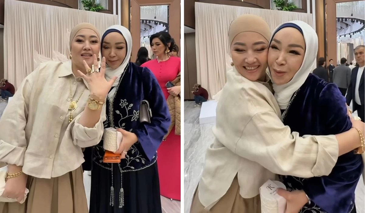 Айнұр Тұрсынбаева Наркенже Серікбаеваға бес караттық сақинасын сыйлады