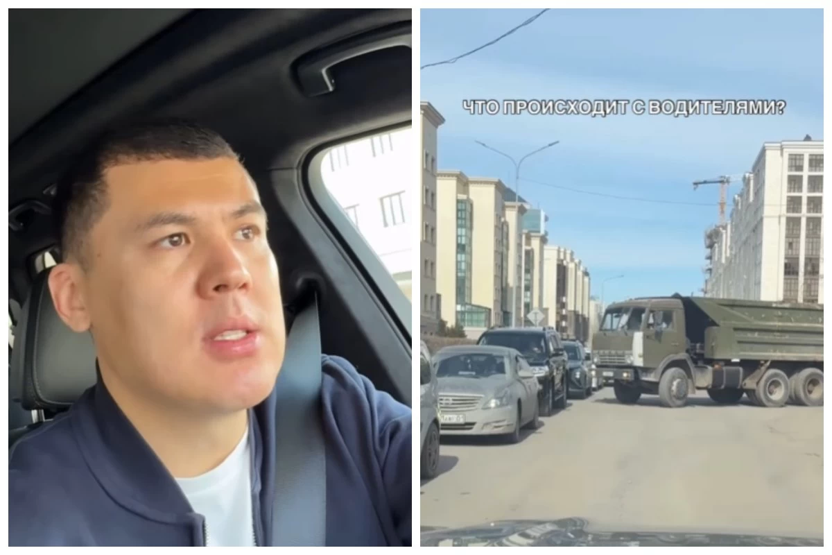 Ішкі істер министрлігінен Астанадағы жол қозғалысын реттеуді талап еткен блогерге айыппұл салынды