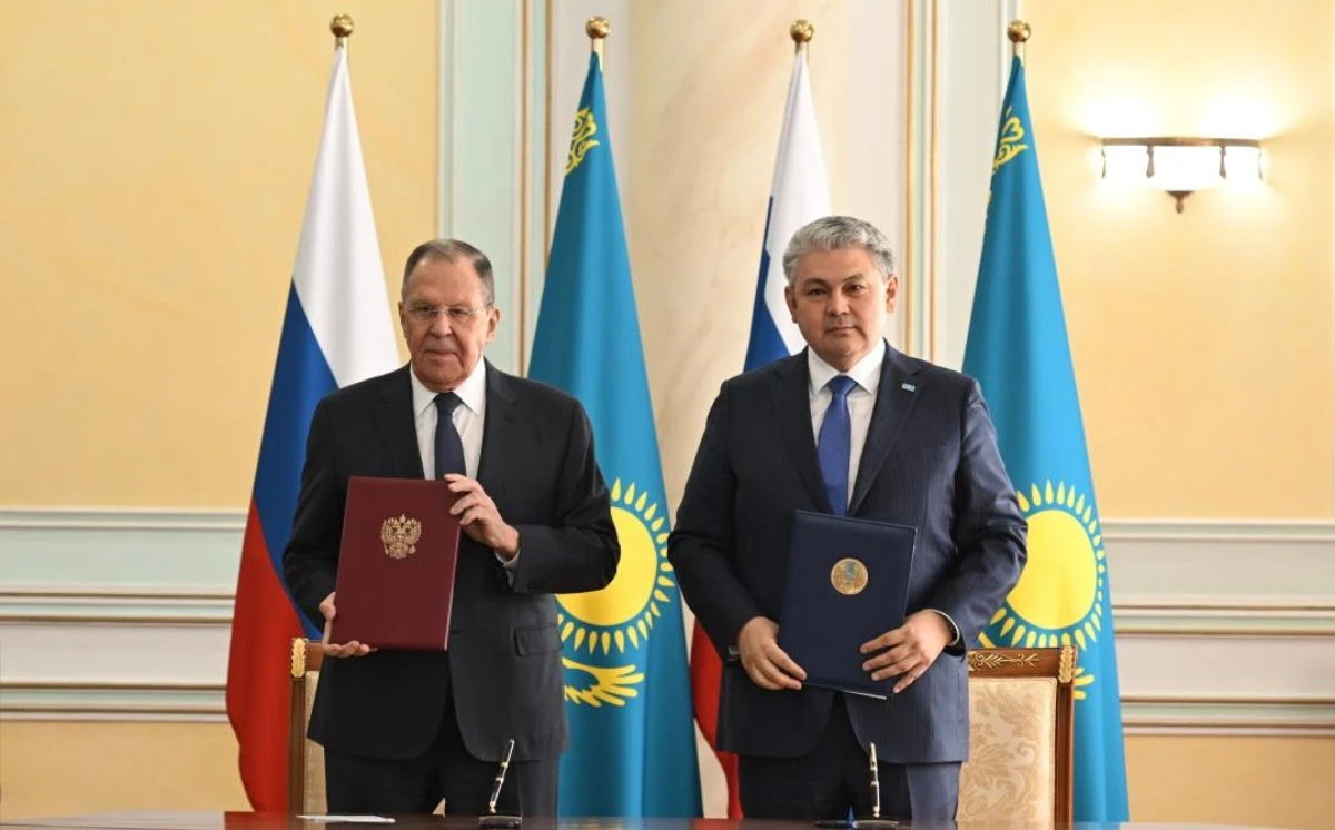 Көшербаев пен Лавров