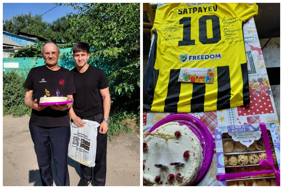 Дастан Сәтпаев жанкүйерімен