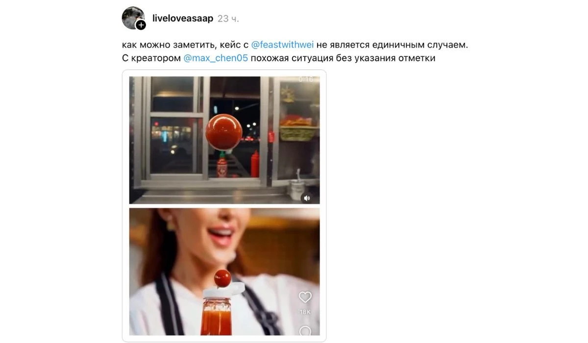Бота Миа идея ұрлады деп айыпталды