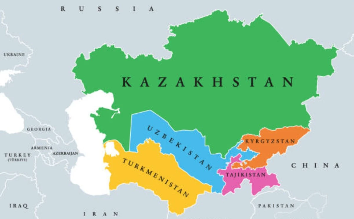 Орталық Азия картасы