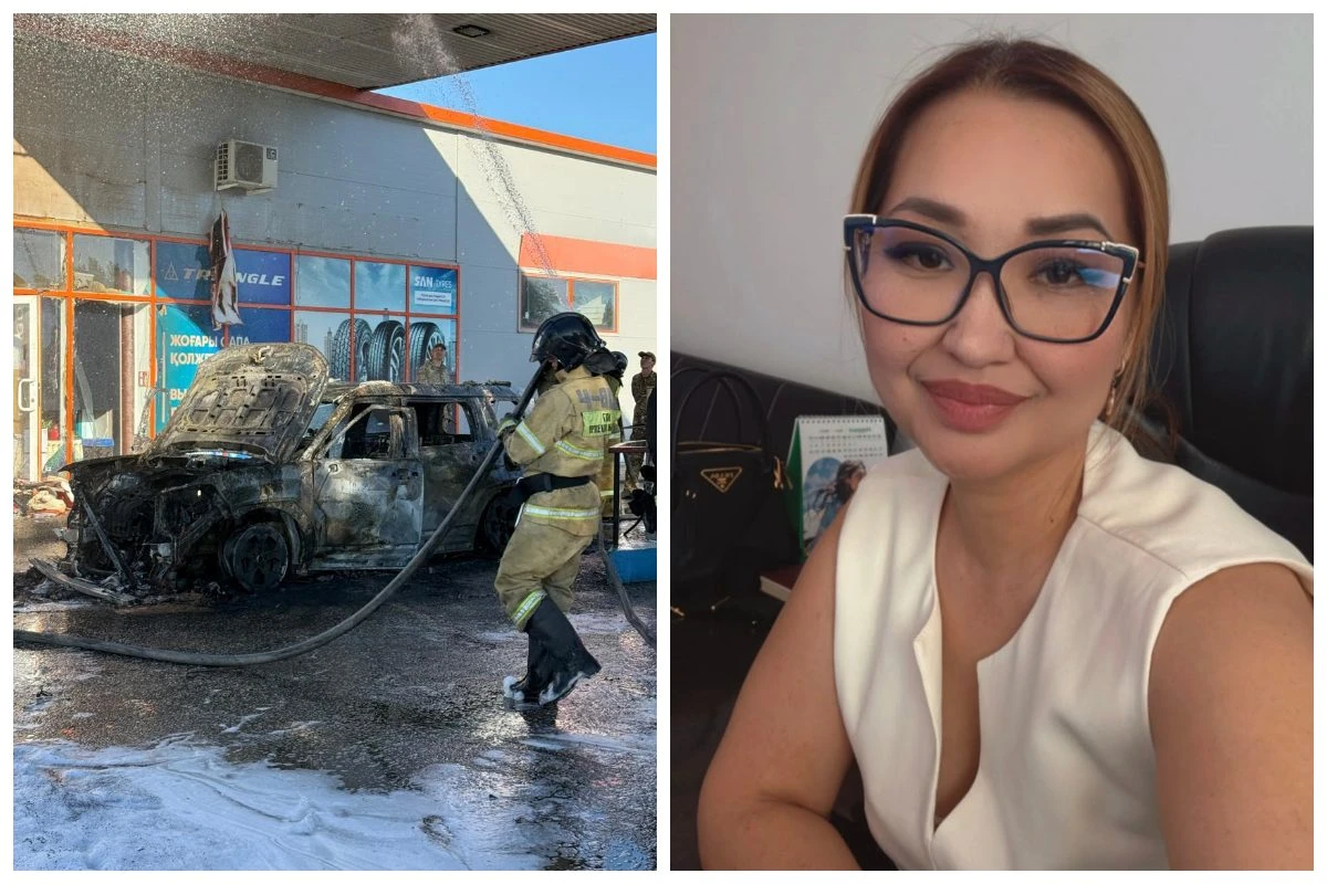 жанармай бекеті өрт