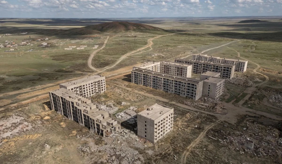 Жұмысшылар кентіндегі ғимарат