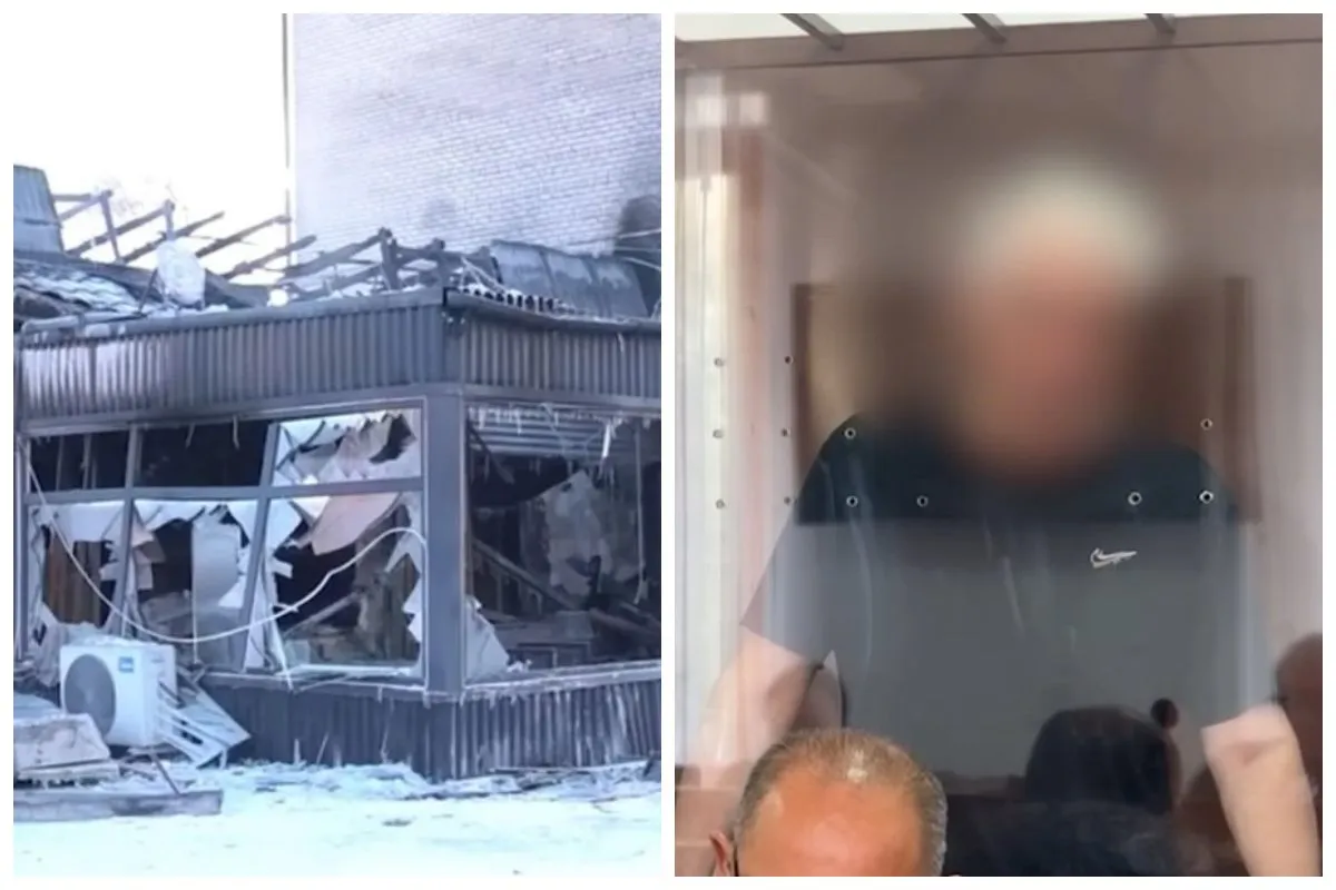 Щучинск дәмхана жарылыс кәсіпкер