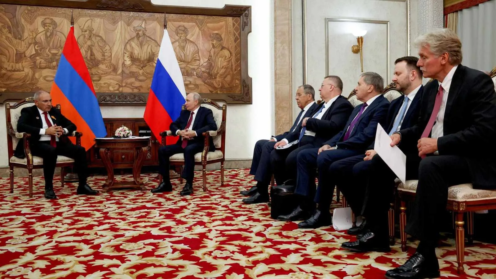 Путин и Пашинян