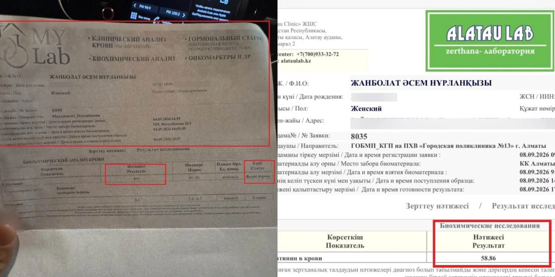 анализ