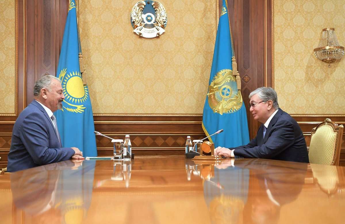 Қазақстан президенті Тұңғышбай Жаманқұловты қабылдады