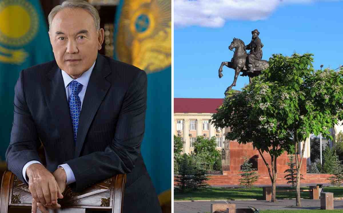 Тараздағы орталық алаң атауы Назарбаевтың құрметіне өзгертілді
