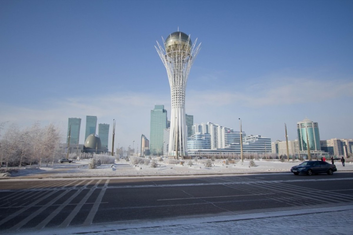 Сайт рф астана. Астана Байтерек зима. Нурсултан Астана улицы.