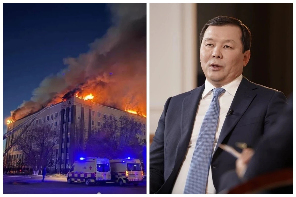 Асхат Шахаров өрт туралы