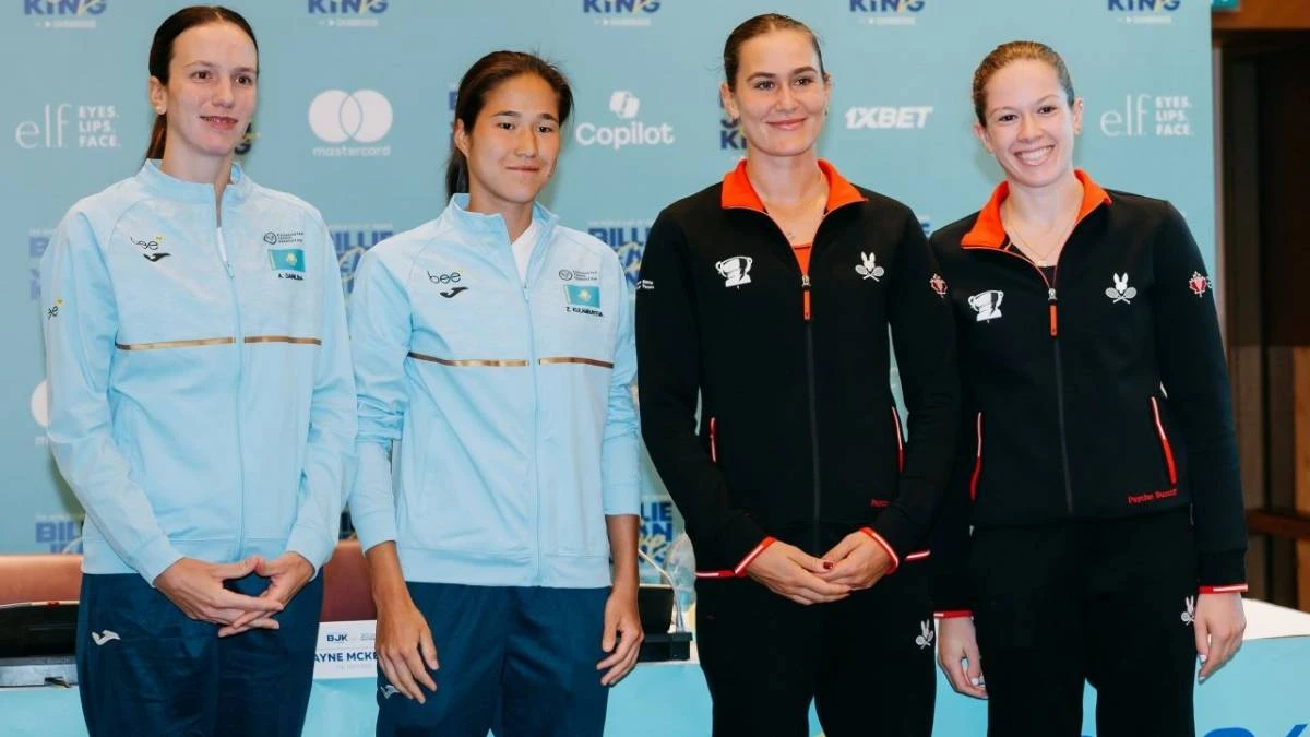 Қазақстан әйелдер құрамасының теннисшілері Канадаға қарсы алдағы матч туралы өз ойларын білдірді